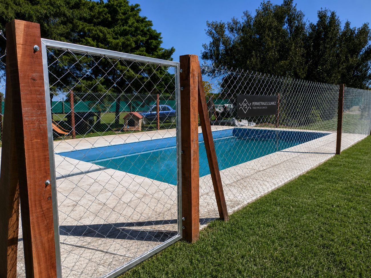 Cerco perimetral terminado